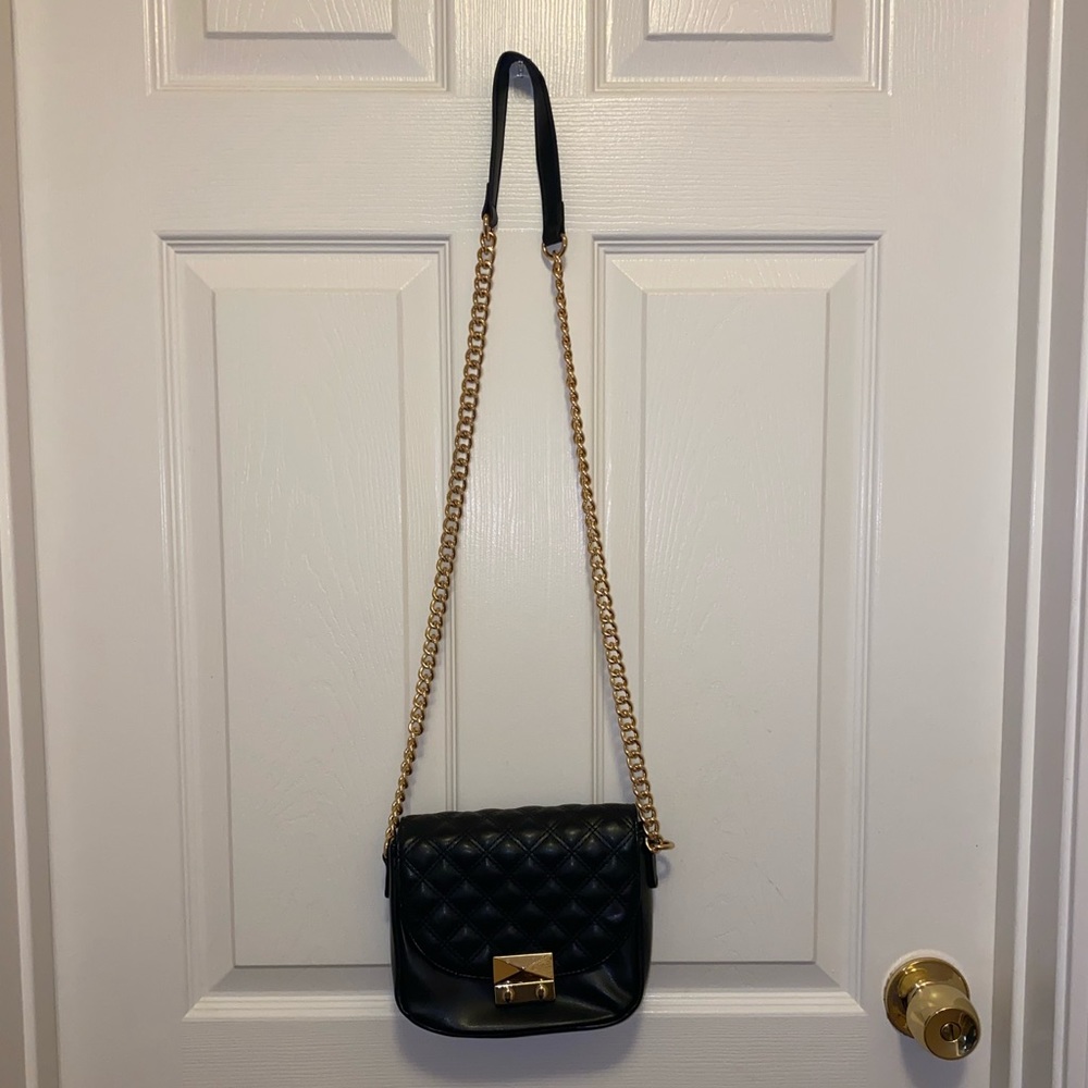 Forever 21 Black Leather Purse